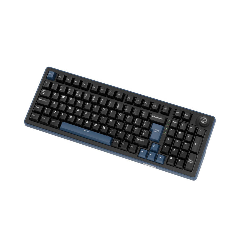 Ducky OK-M 98 Wireless Mechanical Keyboard UK Wine Red Switch