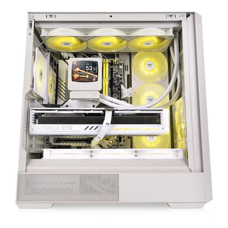 Thermaltake Retro 360 Ultra ARGB LCD AIO Cooler White 360mm