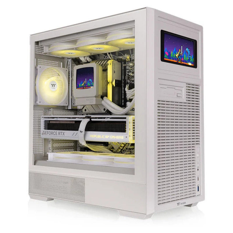Thermaltake Retro 360 Ultra ARGB LCD AIO Cooler White 360mm