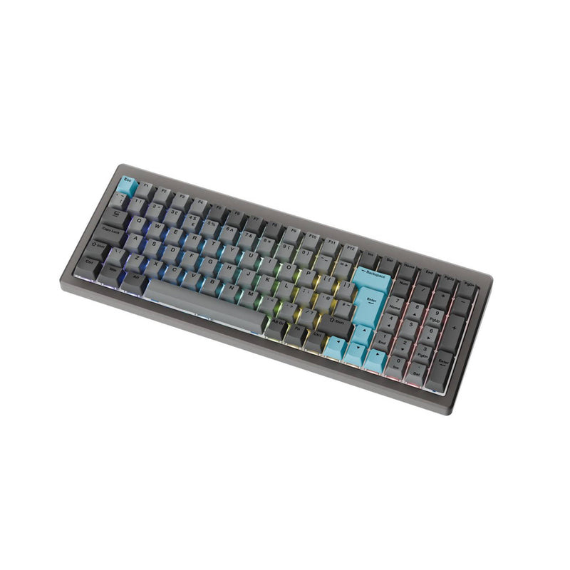 Ducky Cushion 98 UK Wireless Mechanical Keyboard Silent Green