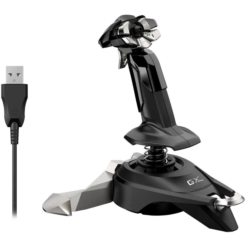 Genius MaxFire F27 USB Flight Joystick for PC Flight Simulators