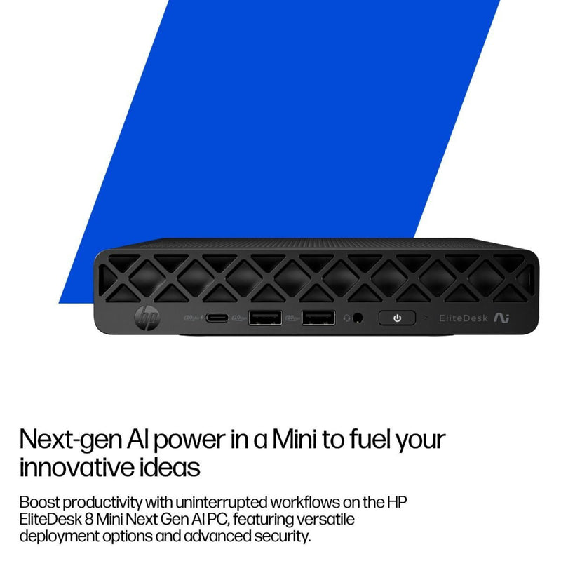 HP EliteDesk 8 G1a Mini Copilot+ PC Ryzen AI 5 340 1TB SSD
