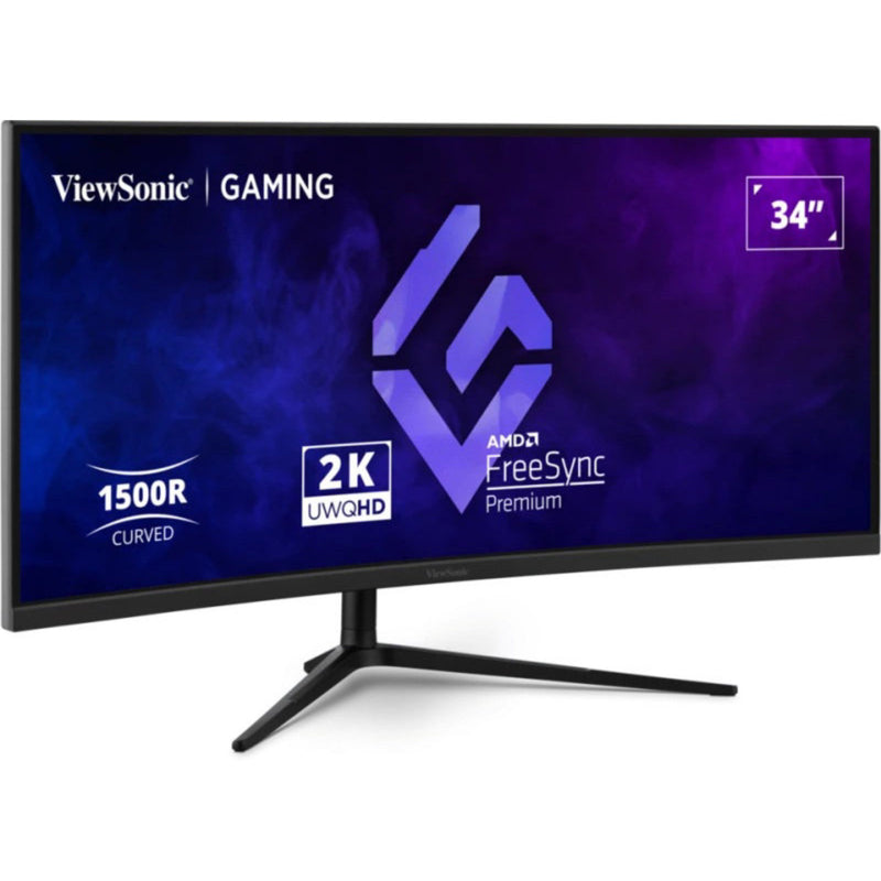 ViewSonic VX3418C-2K 34" UWQHD 180Hz Curved Gaming Monitor