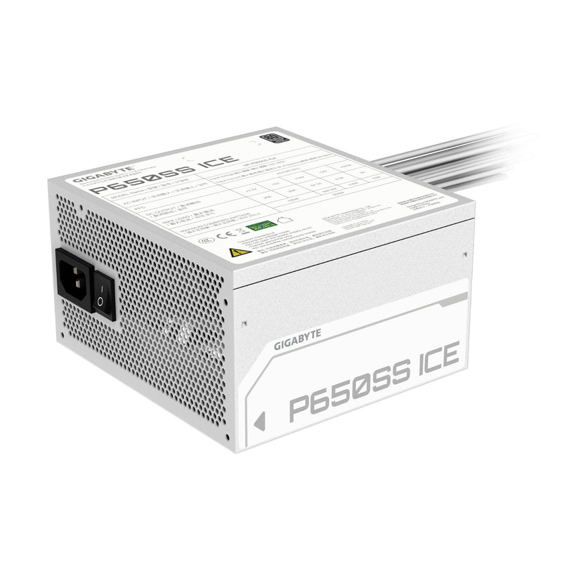 Gigabyte P650SS ICE 650W ATX 3.0 80 Plus Silver Power Supply