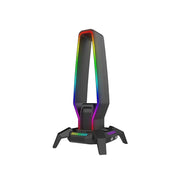 Marvo Kobe 30 RGB Headset Stand & USB Hub – 3 Ports + Audio - IT Supplies Ltd