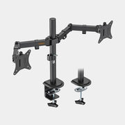 VonHaus Dual Monitor Clamp Mount for 13"–32" Screens – VESA Ready - IT Supplies Ltd