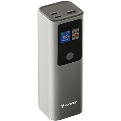 Verbatim 27000mAh Power Bank 187.5W USB-C PD Fast Charge