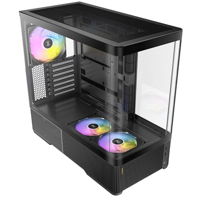 Antec C6 Curve ARGB Gaming Case Tempered Glass USB-C White