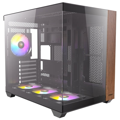 Antec CX800 Wood ARGB Case Mid Tower Glass USB-C ATX