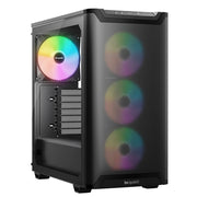 be quiet! Pure Base 501 LX Case – High Airflow, 4x ARGB Fans, Black - IT Supplies Ltd