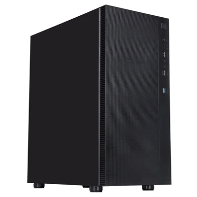CiT Silent ES ATX Mid Tower Quiet PC Case Black