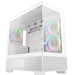 DeepCool CG380 3F White Micro-ATX Case with 3 ARGB Fans - IT Supplies Ltd