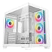 DeepCool CG530 4F White Mid-Tower Case | ARGB, Tempered Glass, Airflow - IT Supplies Ltd