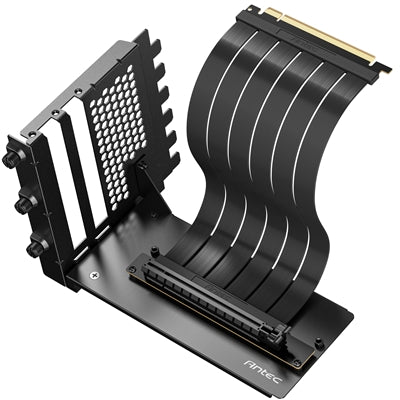 Antec RTX50 PCIe 5.0 Riser Cable Vertical Bracket Kit Black - IT Supplies Ltd