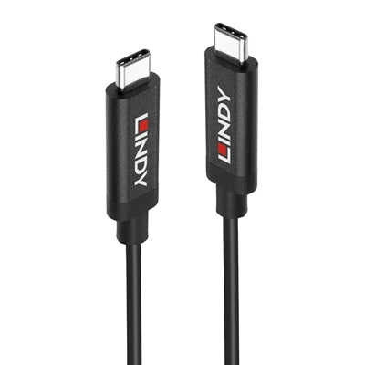 LINDY 43308 5m Active USB-C Cable 10Gbps 60W 8K DisplayPort - IT Supplies Ltd
