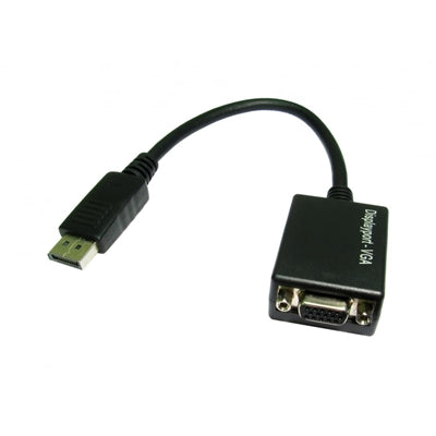 DisplayPort to VGA Converter Adapter – 0.15m, 1080p Support, Plug and Play - IT Supplies Ltd