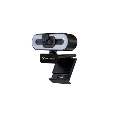 Verbatim AWC-02 1080p Autofocus Webcam with Mic & Light