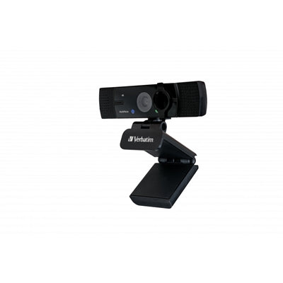 Verbatim AWC-03 4K UHD Autofocus Webcam Dual Microphone