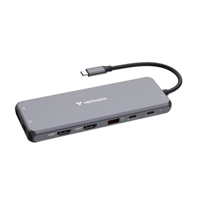 Verbatim CMH-13 USB-C 13 Port Multiport Hub 8K HDMI