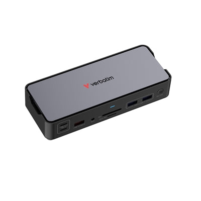 Verbatim USB-C Pro 15-Port Docking Station CDS-15 8K, 80W PD