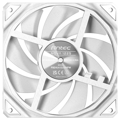 Antec NOVA 120 PWM Fan White | High-Performance Quiet Cooling - IT Supplies Ltd