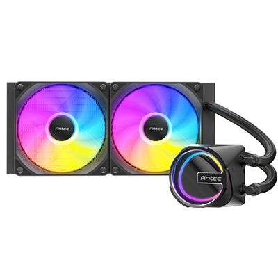 Antec Skeleton 240 ARGB Liquid CPU Cooler – 240mm AIO, PWM Fans - IT Supplies Ltd