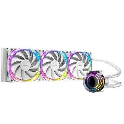 Antec Vortex 360 ARGB White AIO CPU Cooler 360mm PWM