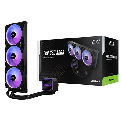 ASRock Pro 360 ARGB 360mm AIO CPU Cooler AM5 LGA1700