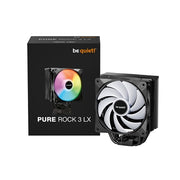 be quiet! BK040 Pure Rock 3 LX CPU Cooler - 2000RPM, ARGB, 190W TDP - IT Supplies Ltd