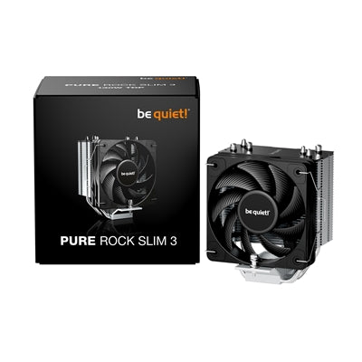 be quiet! Pure Rock Slim 3 CPU Cooler – 130W TDP, Quiet 100mm PWM Fan