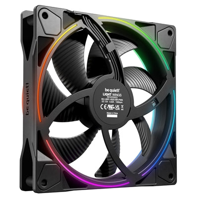 be quiet! Light Wings 140mm PWM Reverse Black ARGB Fan BL134 - IT Supplies Ltd