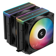 DeepCool AG620 BK ARGB V2 Dual-Tower CPU Air Cooler 120mm Fans - IT Supplies Ltd