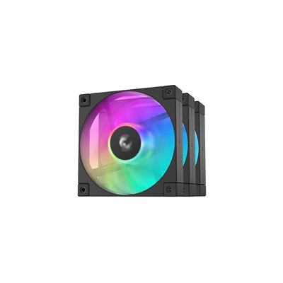 DeepCool FD12 ARGB 120mm Case Fan 3-Pack – PWM RGB Cooling - IT Supplies Ltd