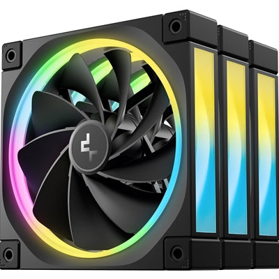 DeepCool FL12 120mm ARGB Reverse Fans 3-Pack – Quiet & Powerful - IT Supplies Ltd