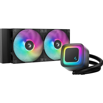DeepCool LE240 V2 240mm Liquid CPU Cooler – Dual ARGB Fans, Quiet Pump - IT Supplies Ltd