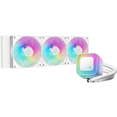 DeepCool LE360 V2 White 360mm ARGB Liquid CPU Cooler – Quiet & Cool - IT Supplies Ltd