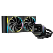 DeepCool LM240 240mm AIO Liquid CPU Cooler with 2.4" IPS Display - IT Supplies Ltd