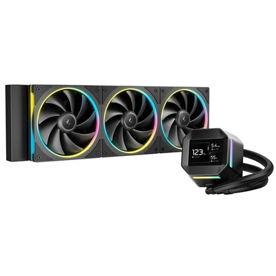 DeepCool LM360 360mm AIO Liquid CPU Cooler – IPS Display, ARGB, Anti-Leak - IT Supplies Ltd