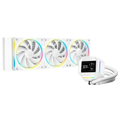 DeepCool LM360 360mm AIO Liquid Cooler White ARGB IPS Display