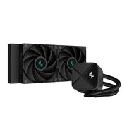 DeepCool LS520S Zero Dark 240mm AIO – High-Performance, Stealth Design - IT Supplies Ltd