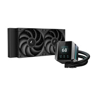 DeepCool Mystique 240 Liquid CPU Cooler – LCD Screen, ARGB, 240mm AIO - IT Supplies Ltd