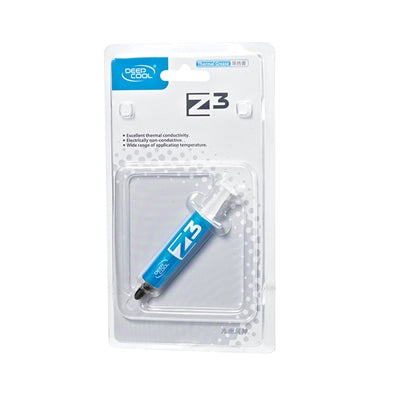 DeepCool Z3 Thermal Compound Syringe, 6.5g, Silver Grey - IT Supplies Ltd