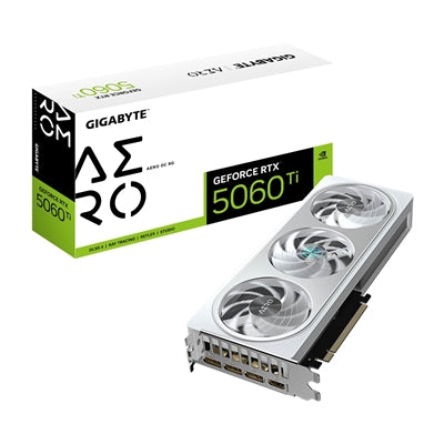 RTX 5060 Ti AERO OC 8GB – GDDR7, 2647MHz, Triple Fan, PCIe 5.0 Graphics Card - IT Supplies Ltd