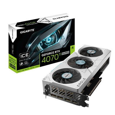 Gigabyte Nvidia GeForce RTX 4070 Ti SUPER EAGLE OC ICE 16GB Graphics Card - IT Supplies Ltd
