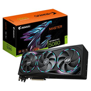 RTX 5080 AORUS MASTER 16G – 2805 MHz, GDDR7, RGB, LCD Edge View - IT Supplies Ltd