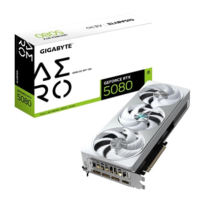 RTX 5080 AERO OC SFF 16G – White, 16GB GDDR7, DLSS 4, Triple Fan - IT Supplies Ltd