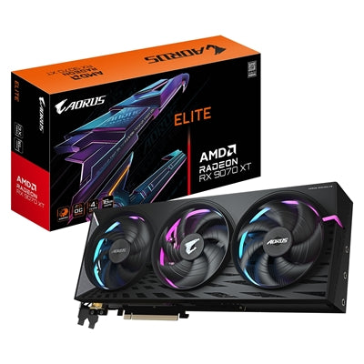 RX 9070 XT ELITE 16GB – GDDR6, RGB, Triple Fan, PCIe 5.0 Graphics Card - IT Supplies Ltd