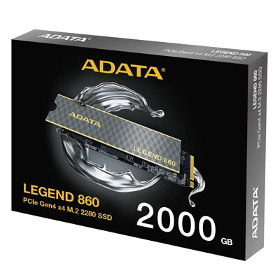Adata Legend 800 2TB NVMe SSD | PCIe Gen4, 6000MB/s Read, 5-Year Warranty - IT Supplies Ltd