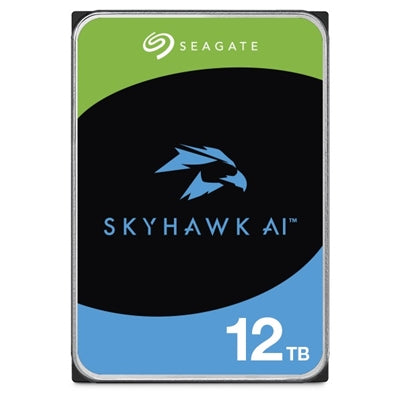 Seagate SkyHawk AI 12TB 3.5&quot; 7200RPM 256MB SATA III Internal Hard Drive - IT Supplies Ltd