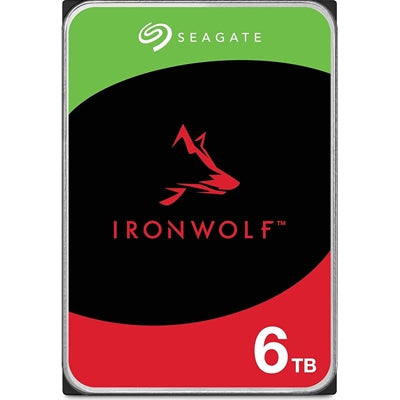 Seagate IronWolf 6TB NAS HDD 3.5" 5400RPM SATA III 256MB